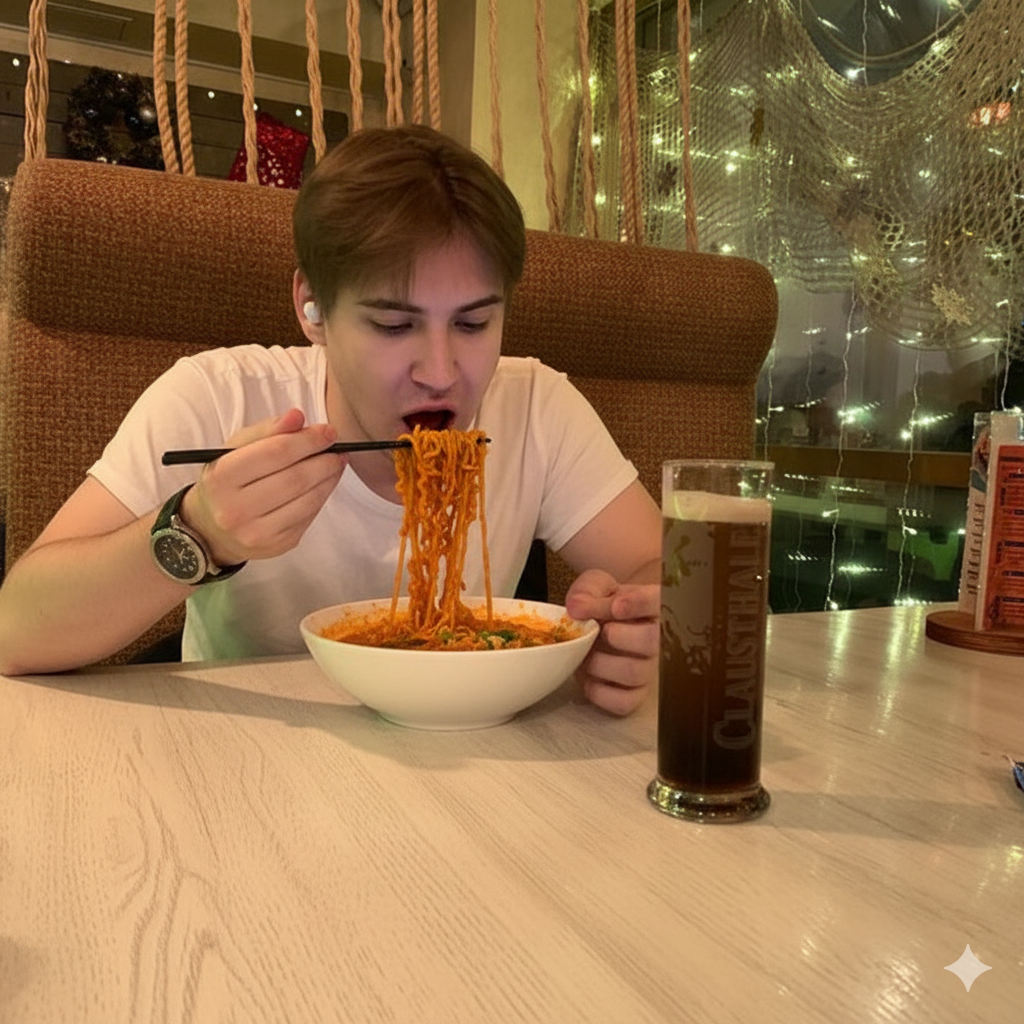 Фото продукта Buldak - острая корейская лапша быстрого приготовления